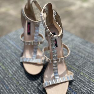 BetseyVille Embellished Heels